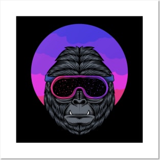 Gorilla Ski Mask Posters and Art